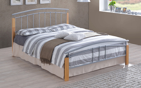 Time Living Tetras Silver Metal Bed Frame Updated