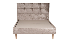 Vogue Jessica Crushed Velvet Bed Front