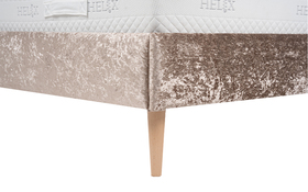 Vogue Jessica Crushed Velvet Bed Leg