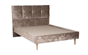 Vogue Jessica Crushed Velvet Bed Side